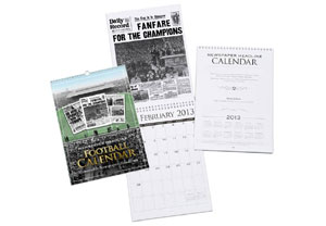 Celtic Football Club A4 Personalised Calendar