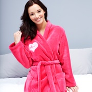 Celtic Heart Robe - Hot Pink - Womens