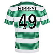 Celtic Home Shirt 2013/14 - Kids with Forrest 49 printing