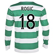 Celtic Home Shirt 2013/14 - L/S- With Sponsor with Rogic 18 printing