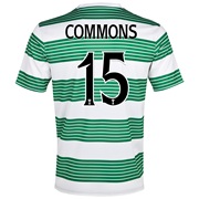Celtic Home Shirt 2013/14- Unsponsored with Commons 15 printing