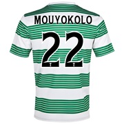 Celtic Home Shirt 2013/14 - With Sponsor with Mouyokolo 22 printing