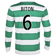Celtic Home Shirt 2013/15 - L/S- With Sponsor with Biton 6 printing