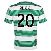 Celtic Home Shirt 2013/15 - With Sponsor with Pukki 20 printing