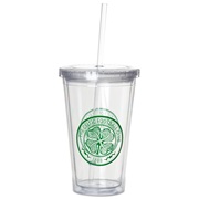 Celtic Plastic Tumbler with Straw