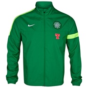 Celtic Sideline Woven Jacket - Victory Green/Volt/White