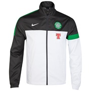 Celtic Woven Sideline Jacket - White/Anthracite/Victory Green/White