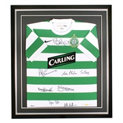 Signed Celtic Lisbon Home Shirt - Long - 33 x 29 Inch