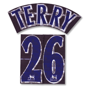 06-07 Chelsea Away Terry 26 Name and Number Transfer