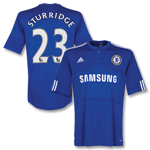 09-10 Chelsea Home Shirt + Sturridge 23