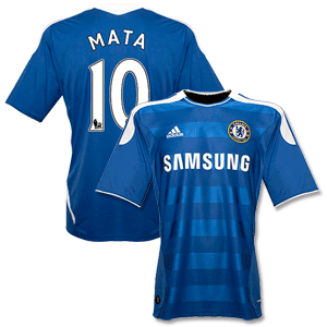11-12 Chelsea Home Shirt + Mata 10