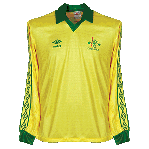 80-83 Chelsea Away L/S Shirt - Grade 8
