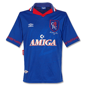 93-94 Chelsea Home FA Cup Final Shirt - Grade 8