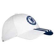 Chelsea 3 Stripe Cap White