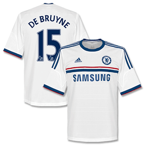 Chelsea Away De Bruyne Shirt 2013 2014