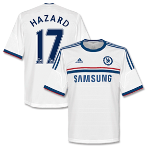 Chelsea Away Shirt 2013 2014 + Hazard 17