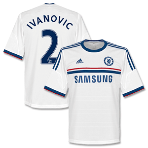 Chelsea Away Shirt 2013 2014 + Ivanovic 2