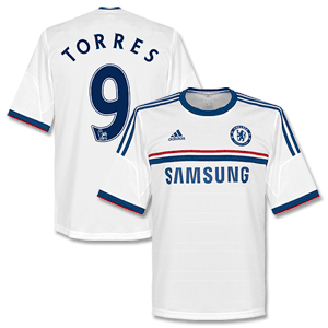 Chelsea Away Shirt 2013 2014 + Torres 9
