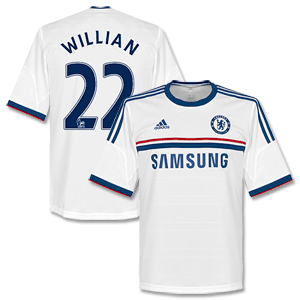 Chelsea Away Shirt 2013 2014 + Willian 22