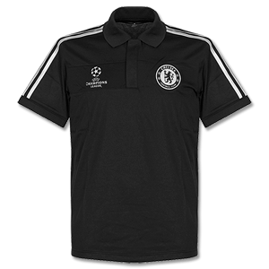 Chelsea Champions League Black Polo Shirt 2013 2014