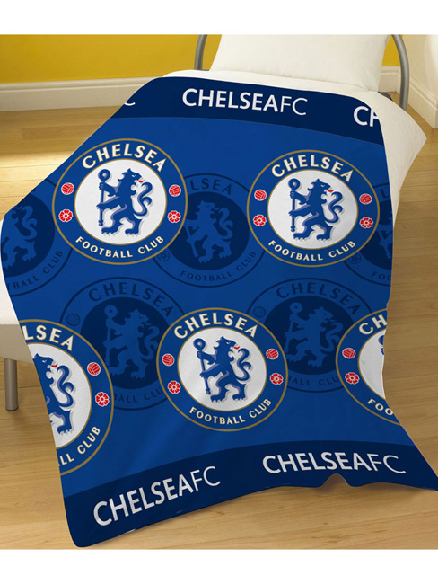 Chelsea FC 'Multi' Printed Fleece Blanket