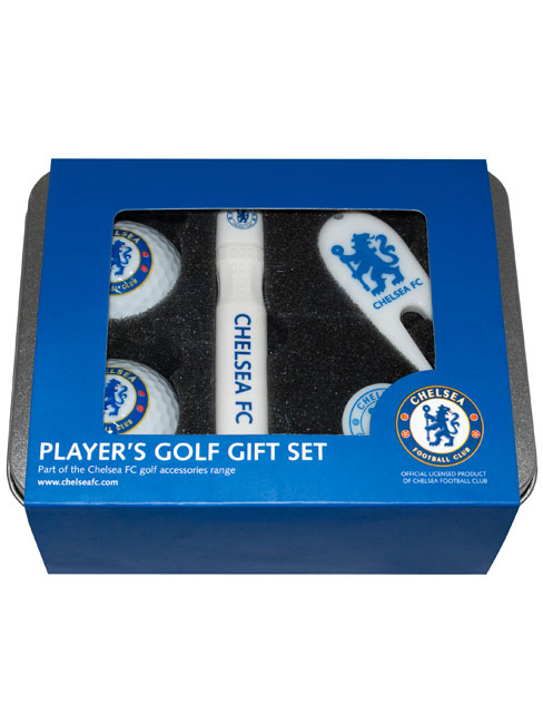 Chelsea FC Player's Golf Tin Gift Set