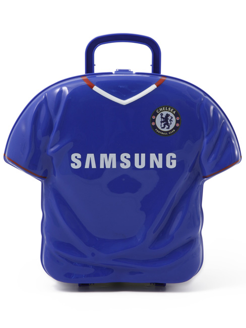 Chelsea FC Shirtbox Lunch Box + Drinks Bottle + Stickers