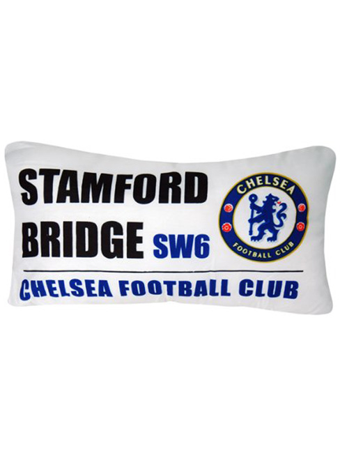 Chelsea FC Street Sign Cushion