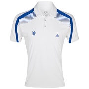 Chelsea Golf ClimaCool Colour Block Polo - White/Blueberry