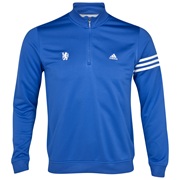 Chelsea Golf Long Sleeve Zip Neck Top - Blueberry