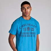 Chelsea Heritage Graphic T-Shirt - Surf Blue