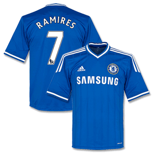 Chelsea Home Shirt 2013 2014 + Ramires 7