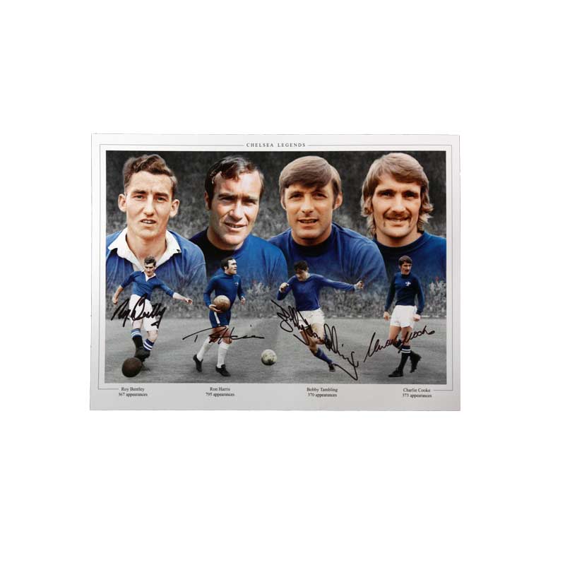 Chelsea Legends Signed Photo
