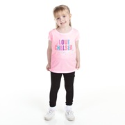 Chelsea Love Graphic T-Shirt - Sherbet Pink - Infant Girls