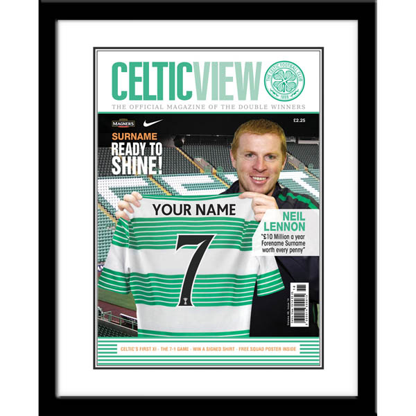 Chelsea - Personalised Headline Magazine - Framed