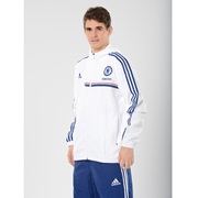 Chelsea Training Presentation Jacket White