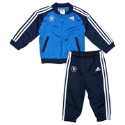 Chelsea adidas 3 Stripe Knitted Jogsuit Baby Boy Blue