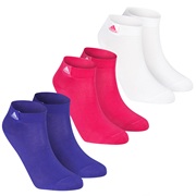 Chelsea adidas Pack of 3 Ankle Socks Womens White