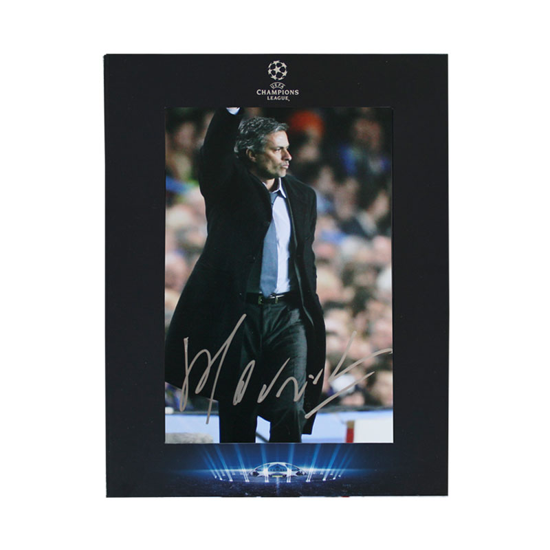 Official UEFA Champions League Jose Mourinho Signed Chelsea Photo: The Special One