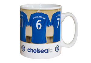 Personalised Chelsea Dressing Room Mug