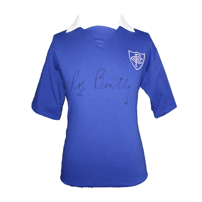 Roy Bentley Signed Chelsea Shirt