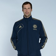 adidas Chelsea Training Presentation Jacket - Collegiate Navy/Light Football Gold