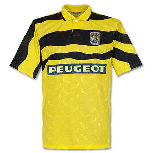 91-92 Coventry City Away Shirt - Yellow/Black Grade 8