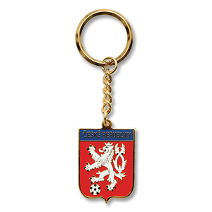 Czech Republic Enamel Keyring