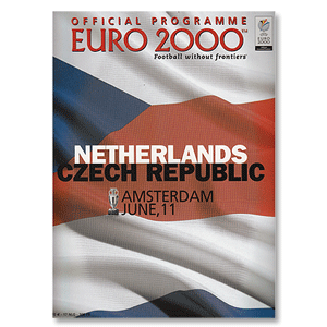 Netherlands vs Czech Republic European Championships 2000 in Amsterdam - 11th June 2000