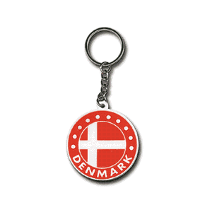 Denmark Rubber Keyring