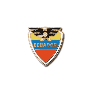 Ecuador Enamel Pin Badge