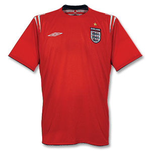 04-05 England Away shirt
