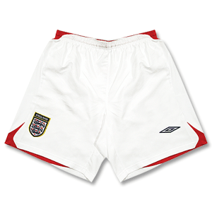 06-08 England Away Shorts - Boys