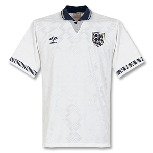 90-91 England Home shirt - Grade 8